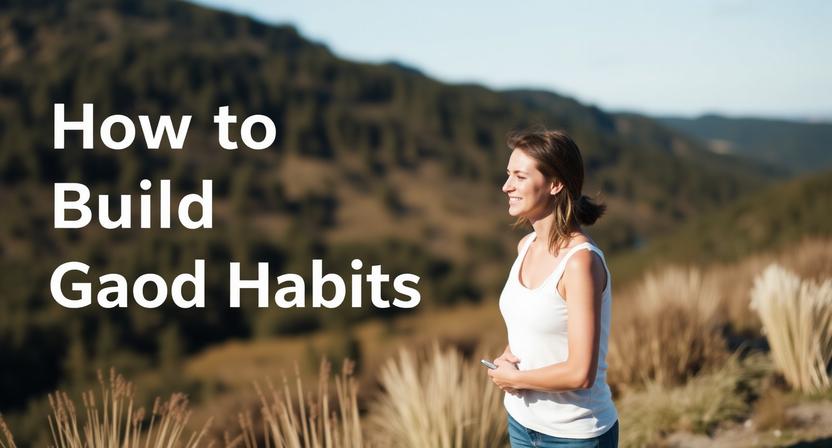 How to Build Good Habits