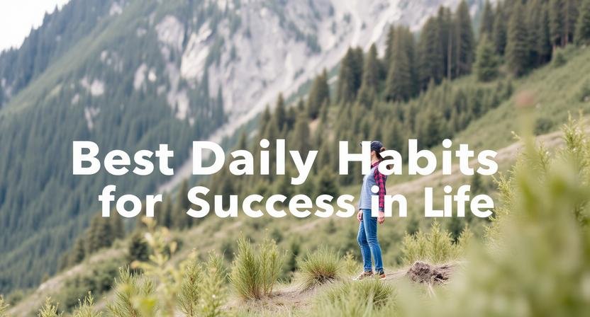 Best Daily Habits for Success in Life