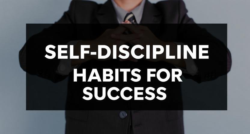 Self Discipline Habits for Success