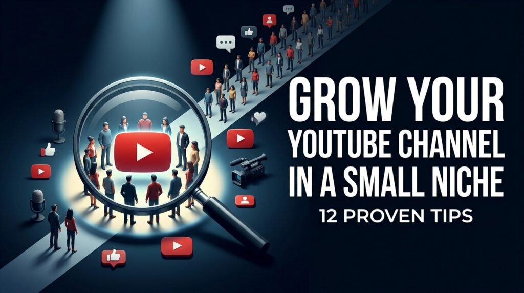 how to grow YouTube channel in a small niche