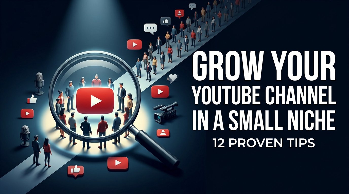 how to grow YouTube channel in a small niche
