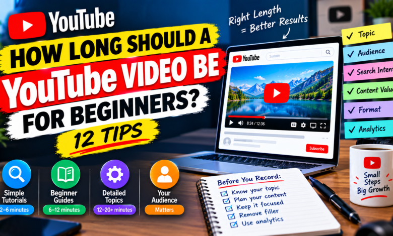 How Long Should a YouTube Video Be for Beginners