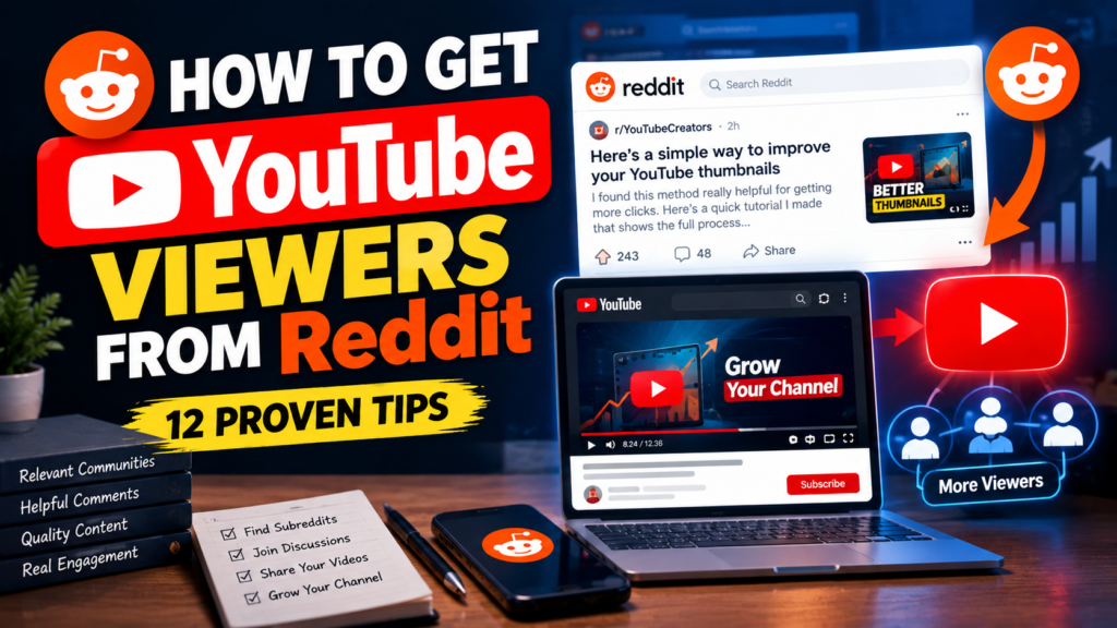 How to Get YouTube Viewers From Reddit 12 Proven Tips