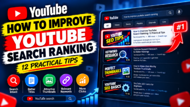 How to Improve YouTube Search Ranking: 12 Practical Tips