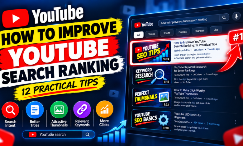 How to Improve YouTube Search Ranking: 12 Practical Tips
