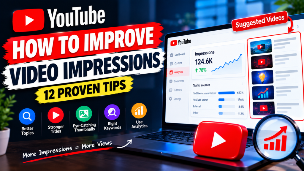 How to Improve YouTube Video Impressions 12 Proven Tips