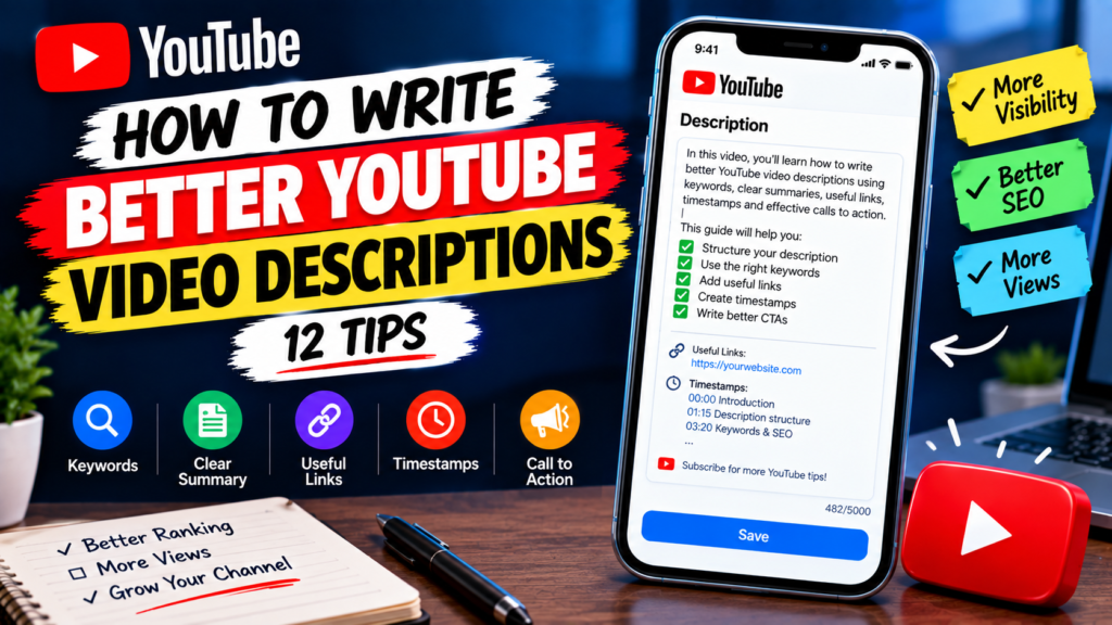 How to Write Better YouTube Video Descriptions 12 Tips
