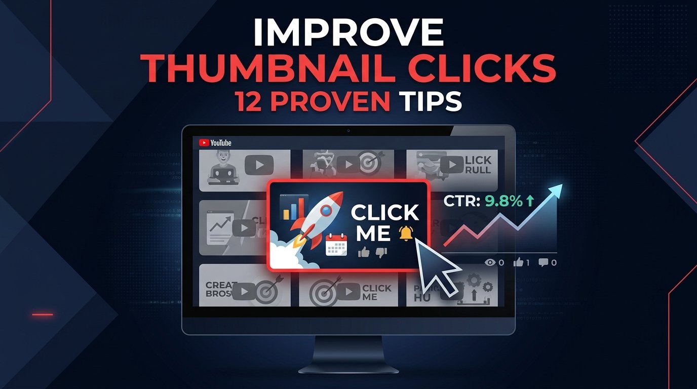 how to improve YouTube thumbnail clicks