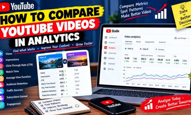 How to Compare YouTube Videos in Analytics 12 Tips