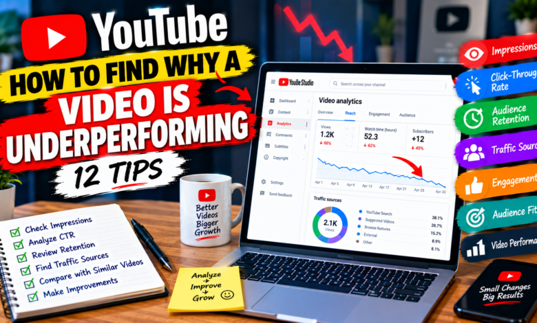 How to Find Why a YouTube Video Is Underperforming 12 Tips