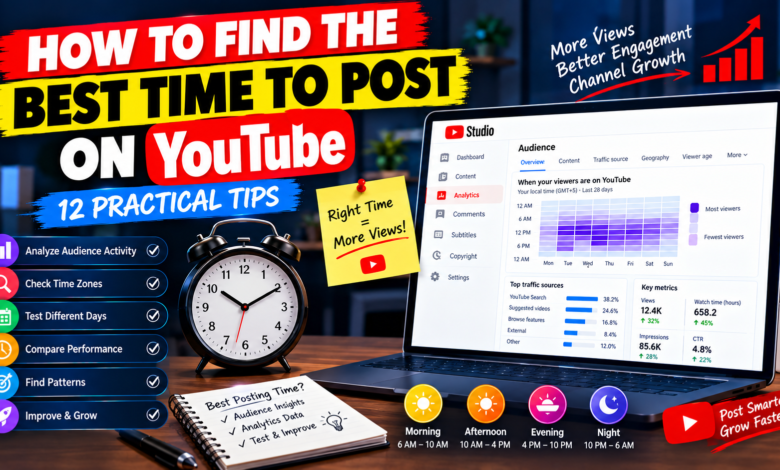 How to Find the Best Time to Post on YouTube 12 Tips