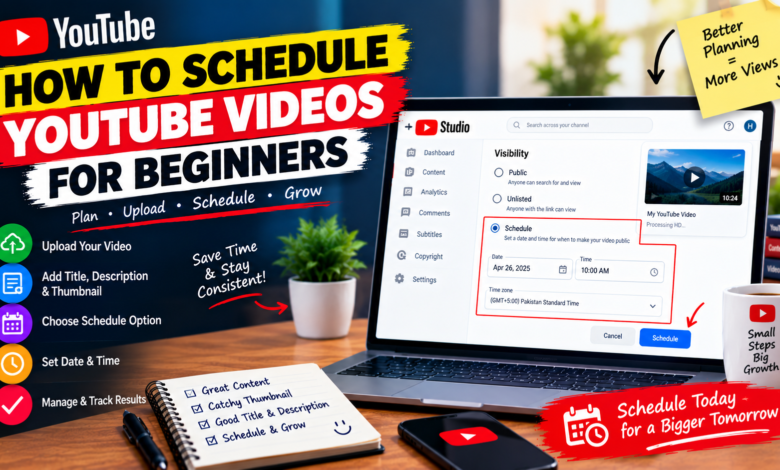 How to Schedule YouTube Videos for Beginners 12 Tips