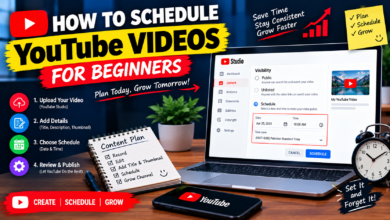How to Schedule YouTube Videos for Beginners 12 Tips